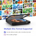 Super Mini DVD Player for TV with HDMI & AV Output, Portable DVD CD Player with Built-in Speaker , 1080P Upscaling, Includes HDMI/AV Cable, Remote Control, Support USB Input Playback